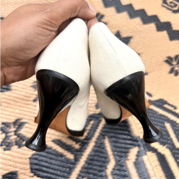 Jean Paul Gaultier pour Stéphane Kelian | Vintage Cream Ankle Boots RARE Size 6 - Picture 5 of 8